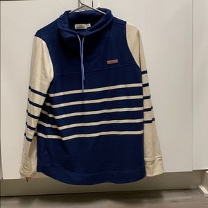 Vineyard vines funnel neck shirt/pullover